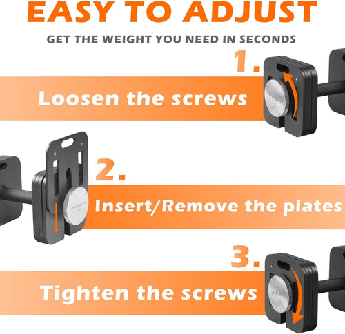 Adjustable Dumbbell 9 In 1 Free Weights