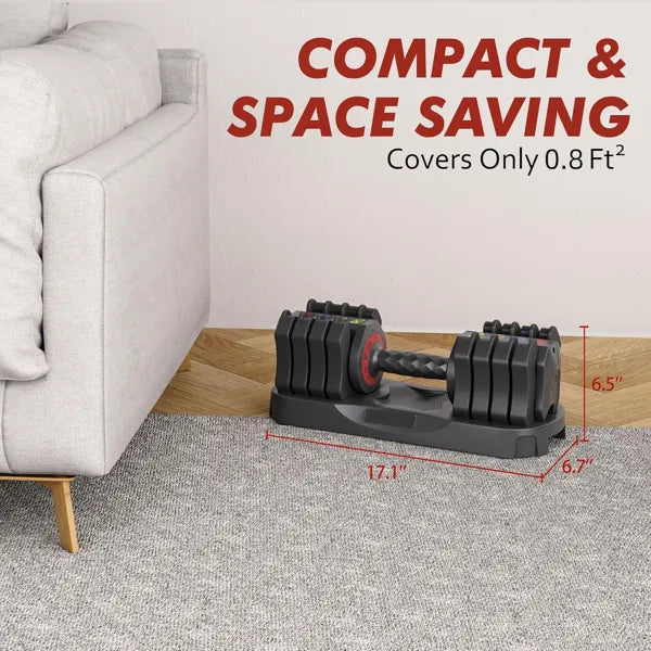 Adjustable Dumbbell Set 22.5LB