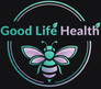 Good Life Health Logo - Teal and Lavender