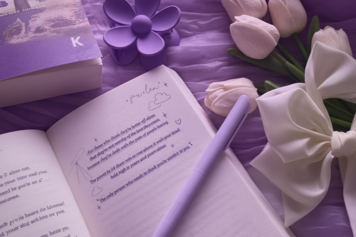 Purple themed image